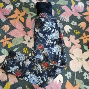 Maternity floral print jeggings